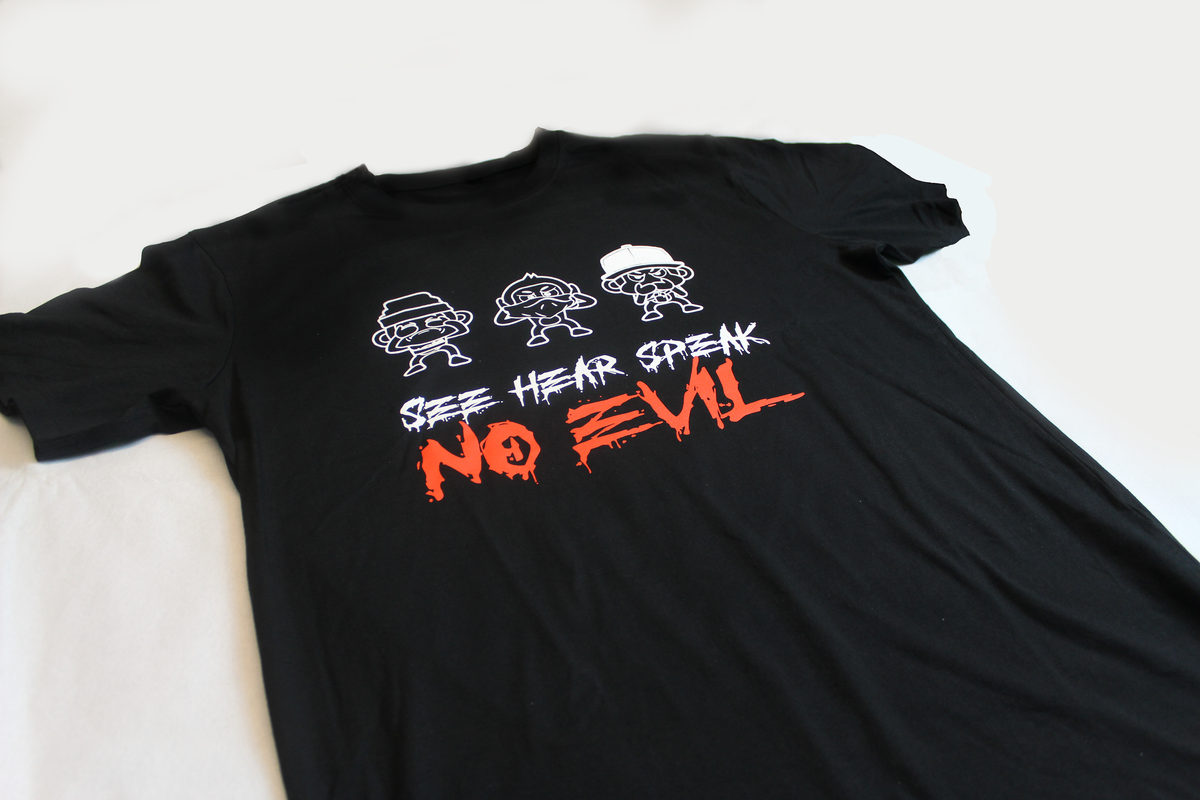 MEN BLACK TEE