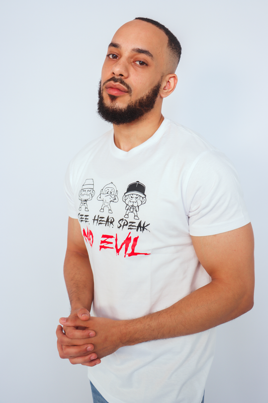 MEN WHITE TEE