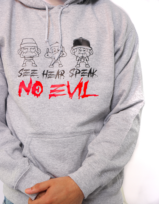 MEN GREY HOODIE