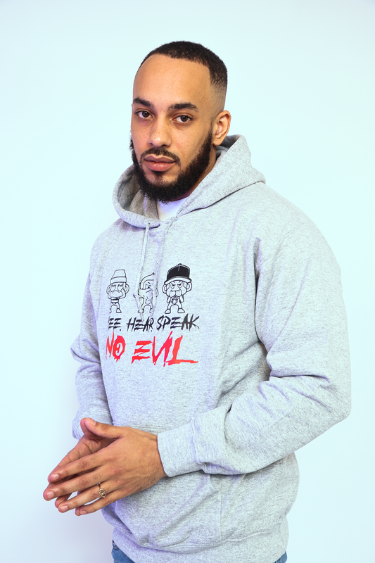 MEN GREY HOODIE