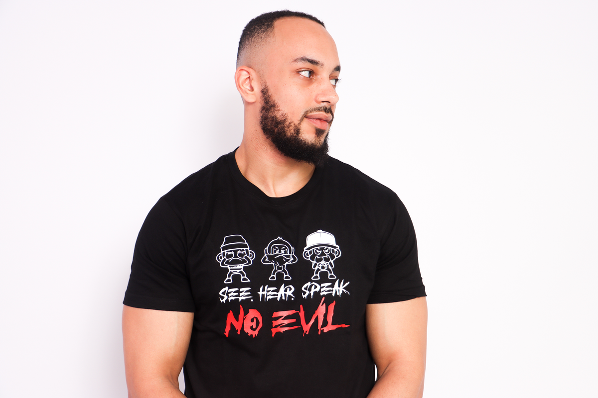 MEN BLACK TEE