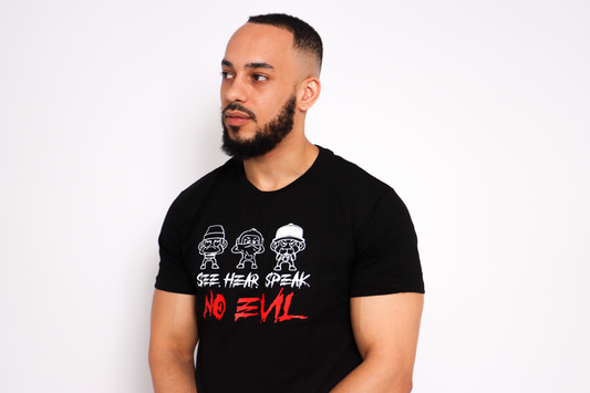 MEN BLACK TEE