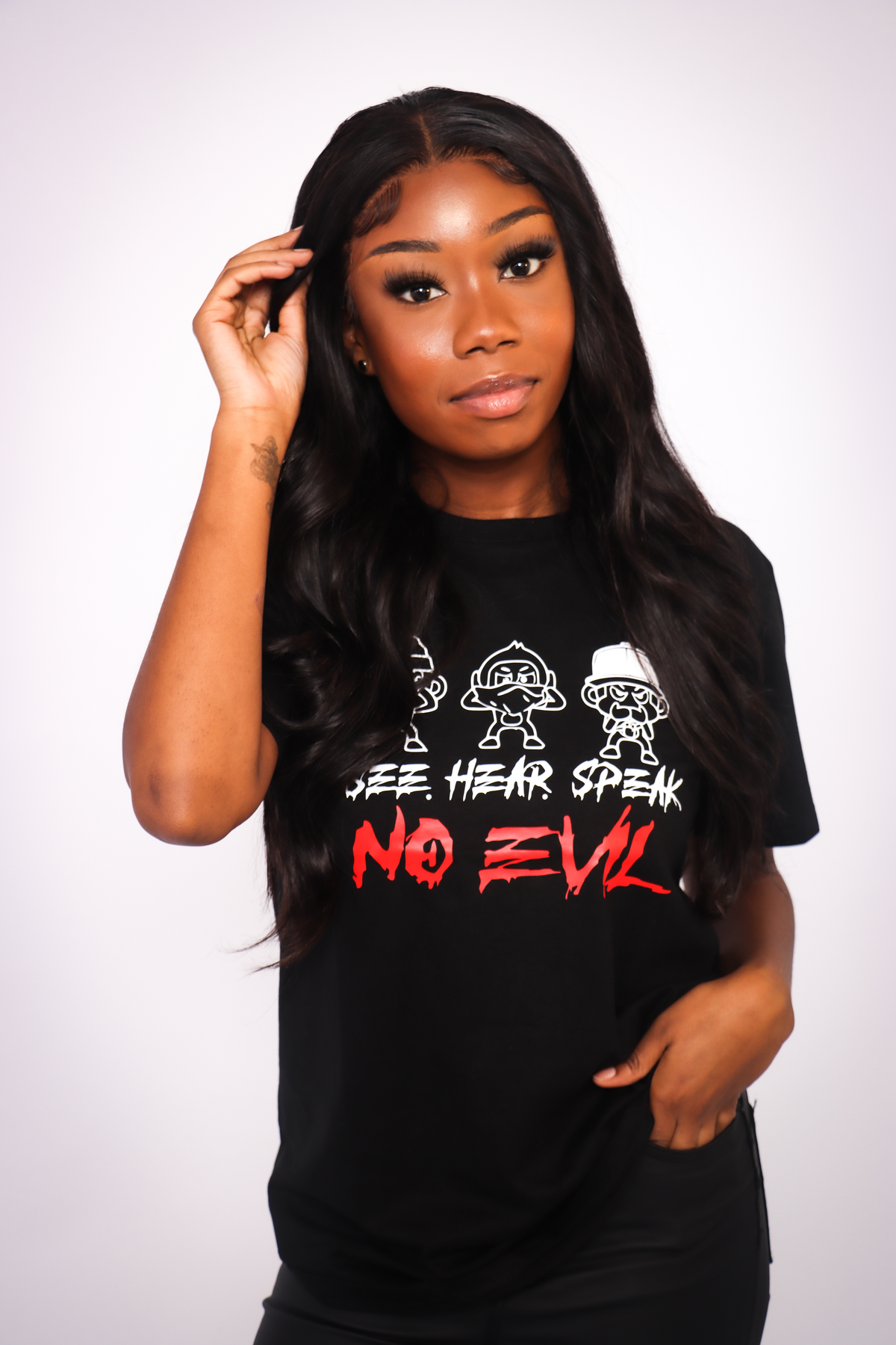 WMS BLACK TEE