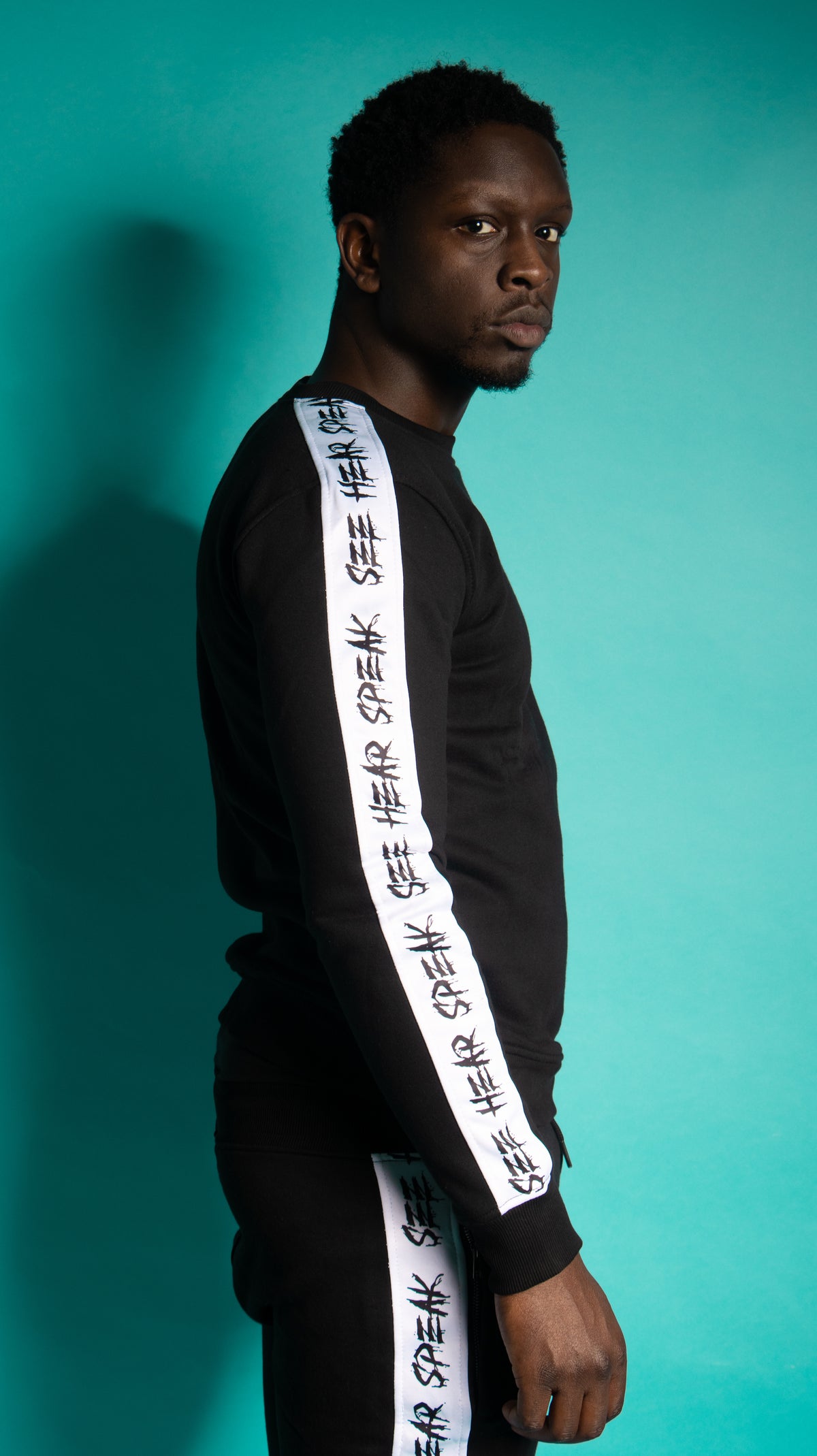 Signature Jumper Tracksuit Black